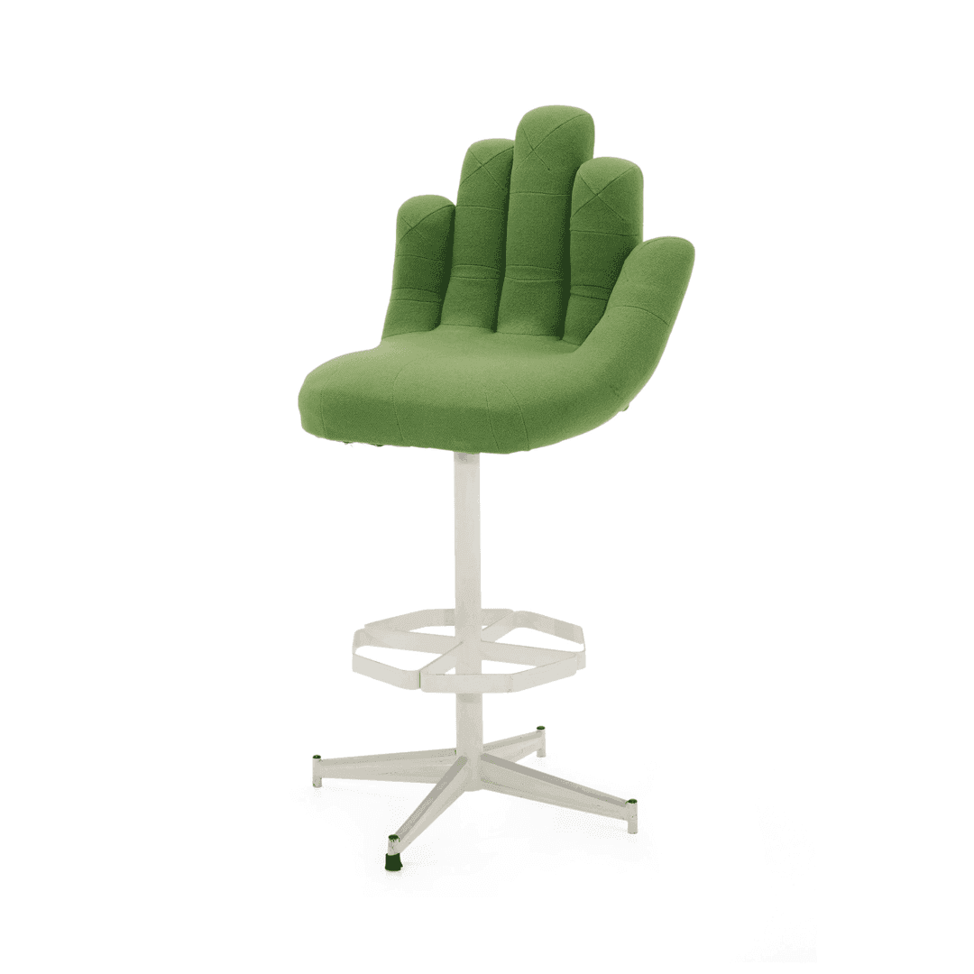 Green Hand Bar Stool, 30039, from Gil & Roy Props