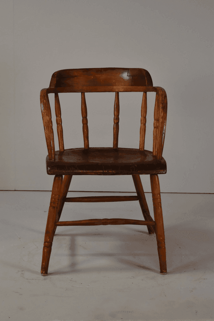Spindle Curved Back Chair, NS-0004, from Northstar Event Rentals