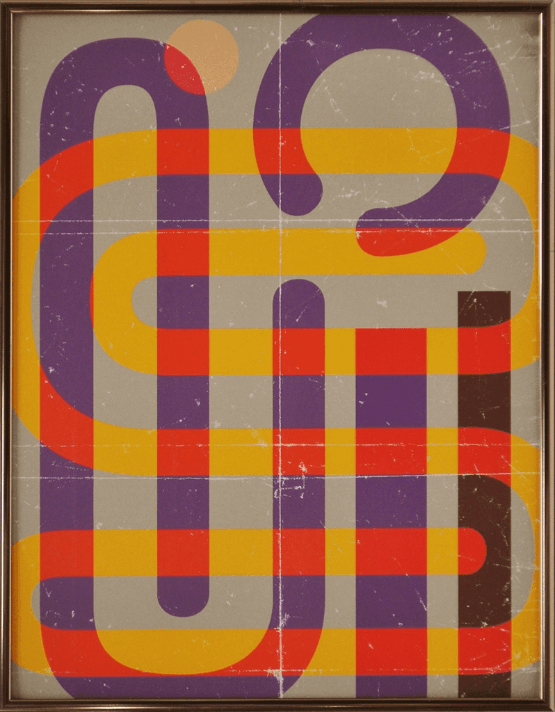 Cleared print on paper: paper clip bends on taupe background, PR01126, from Pinacoteca Picture Props
