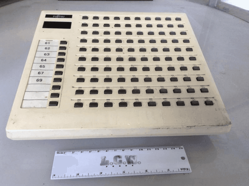 Beige Fujitsu Call Center, #9241, from LCW Props